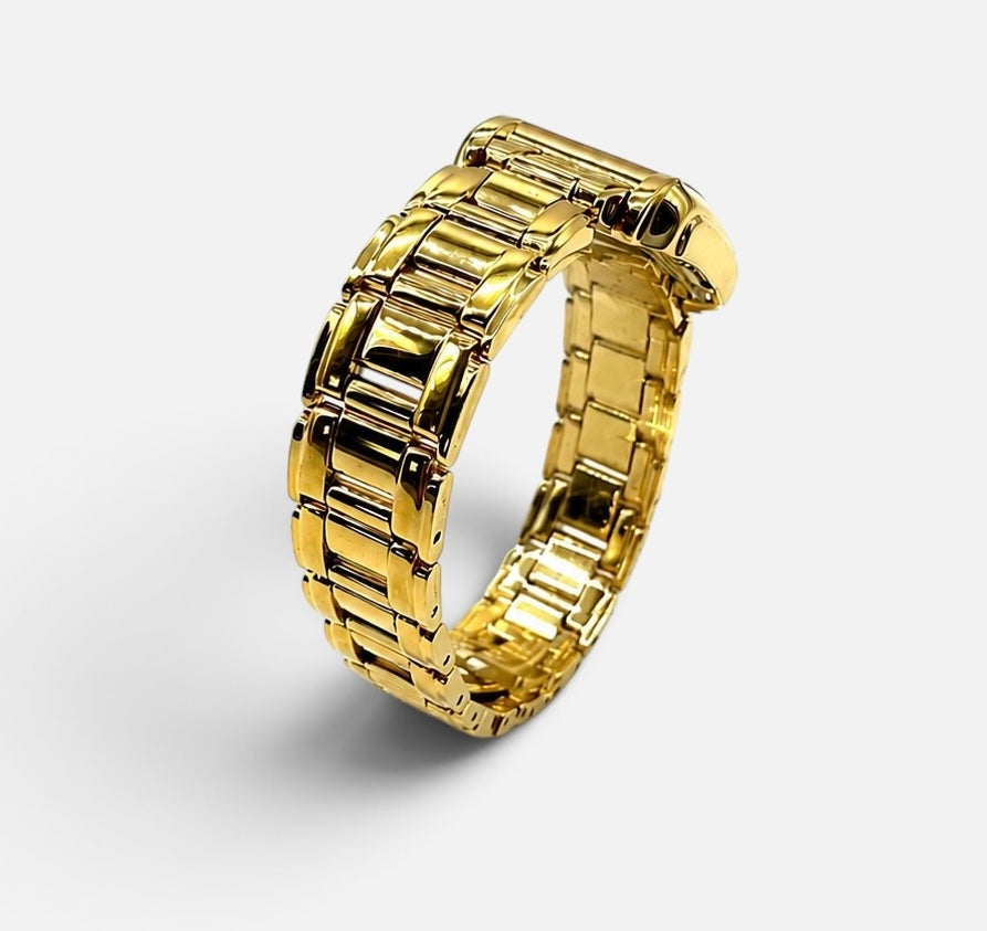 Ladies Raymond Weil Saxo 9910 Swiss ETA Quartz Watch • 6 Jewel • Gold Plated • 25×20mm