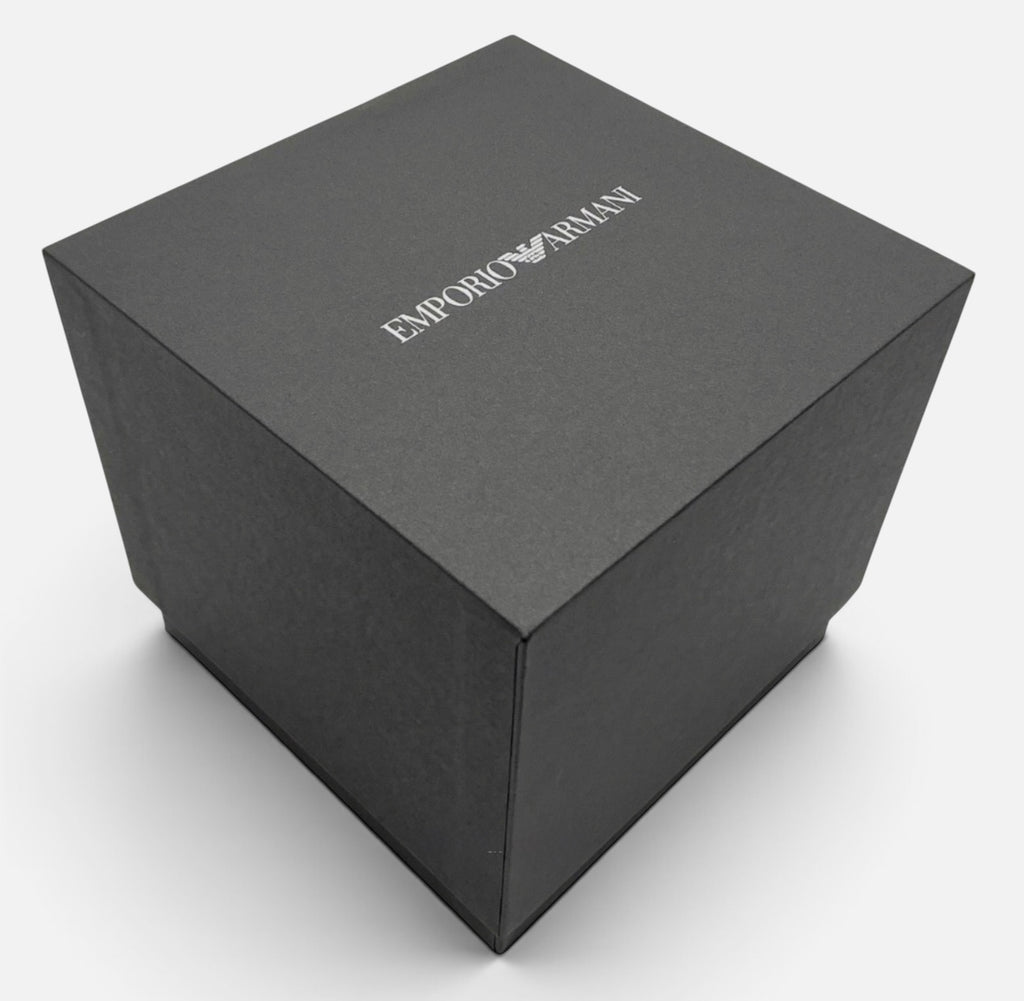 Emporio Armani AR1910 Grey Watch Box Presentation Set