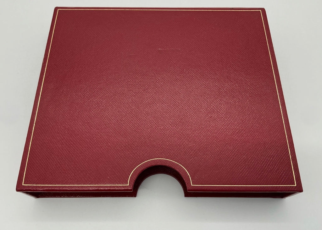 Pasha de Cartier Watch Certificate and Manual Booklet Holder