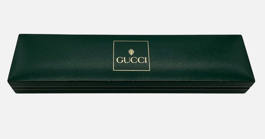 Genuine 1990s Gucci Ladies’ Slim Presentation Watch Box – Fantastic Condition