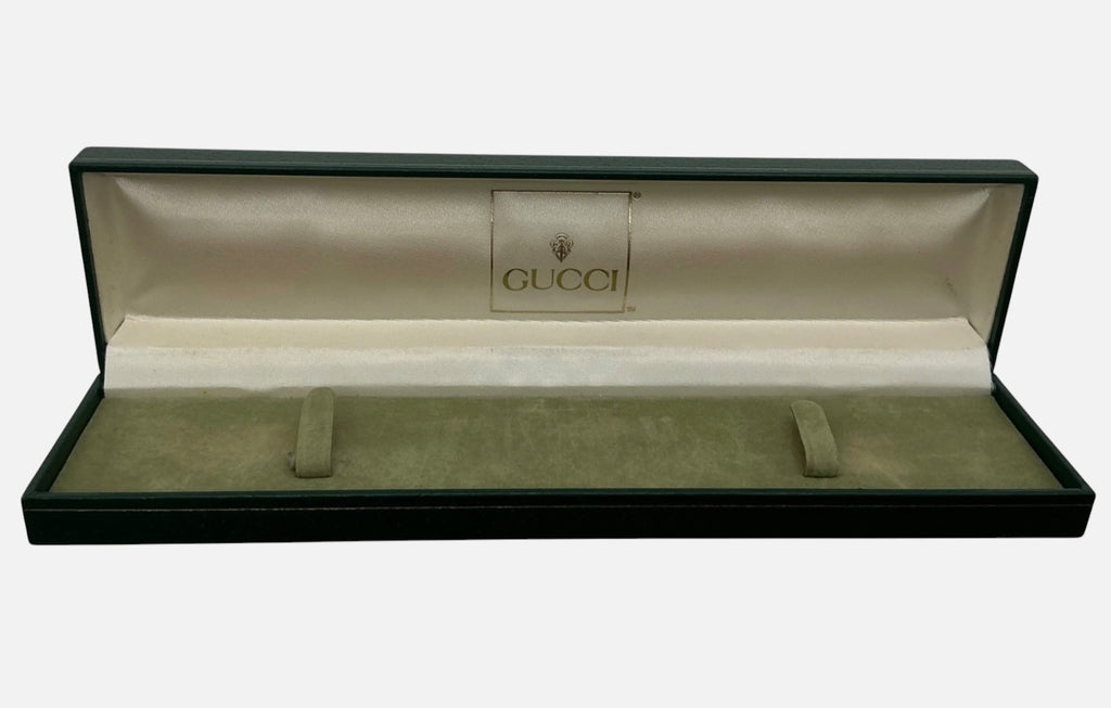 Genuine 1990s Gucci Ladies’ Slim Presentation Watch Box – Fantastic Condition