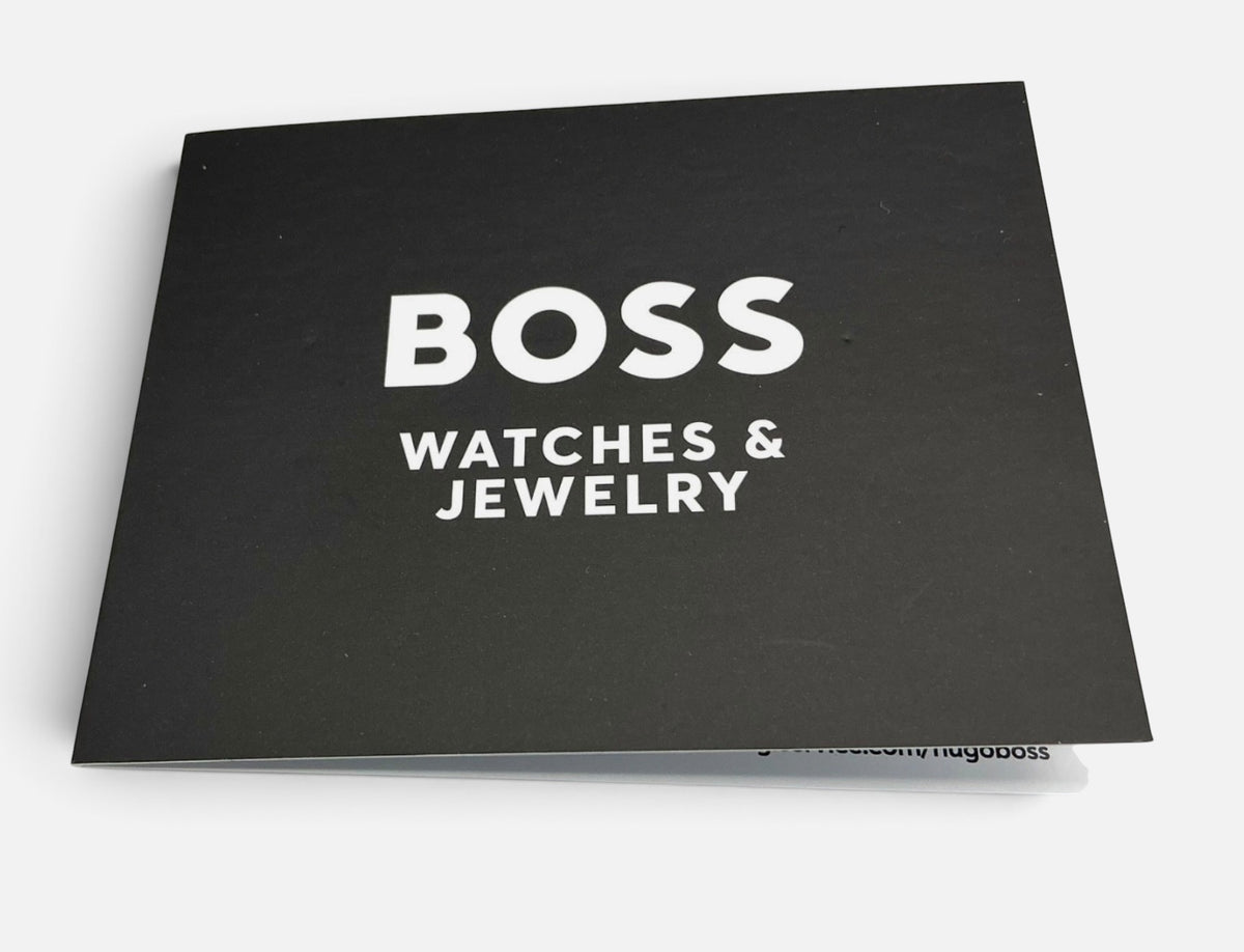 Genuine Hugo Boss Principle (model 1514122) OEM Watch Presentation Box Set 2025