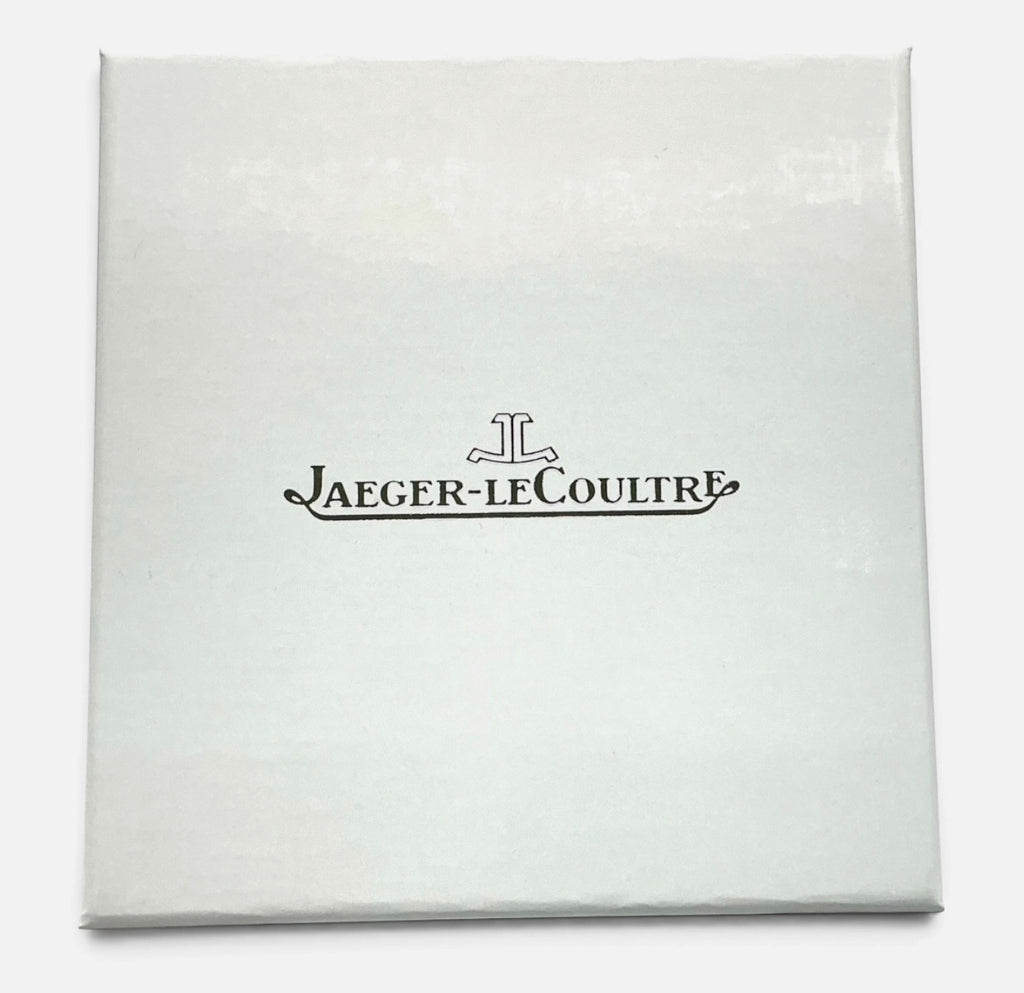 Jaeger‑LeCoultre Ladies Watch Box Set – Pristine – Suede/Fabric Pouch, Cushion, Sleeve, OEM
