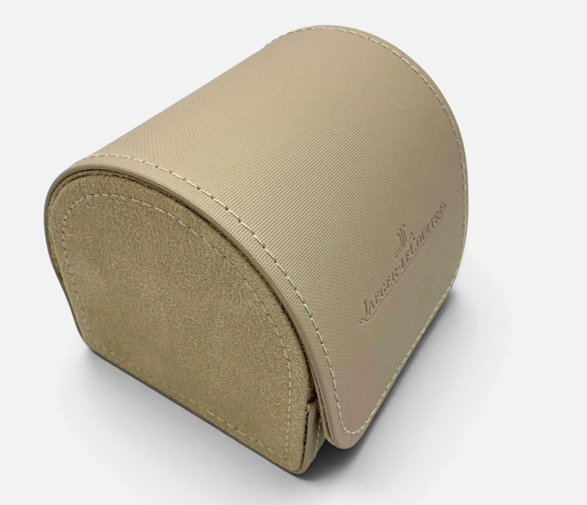 Jaeger‑LeCoultre Ladies Watch Box Set – Pristine – Suede/Fabric Pouch, Cushion, Sleeve, OEM