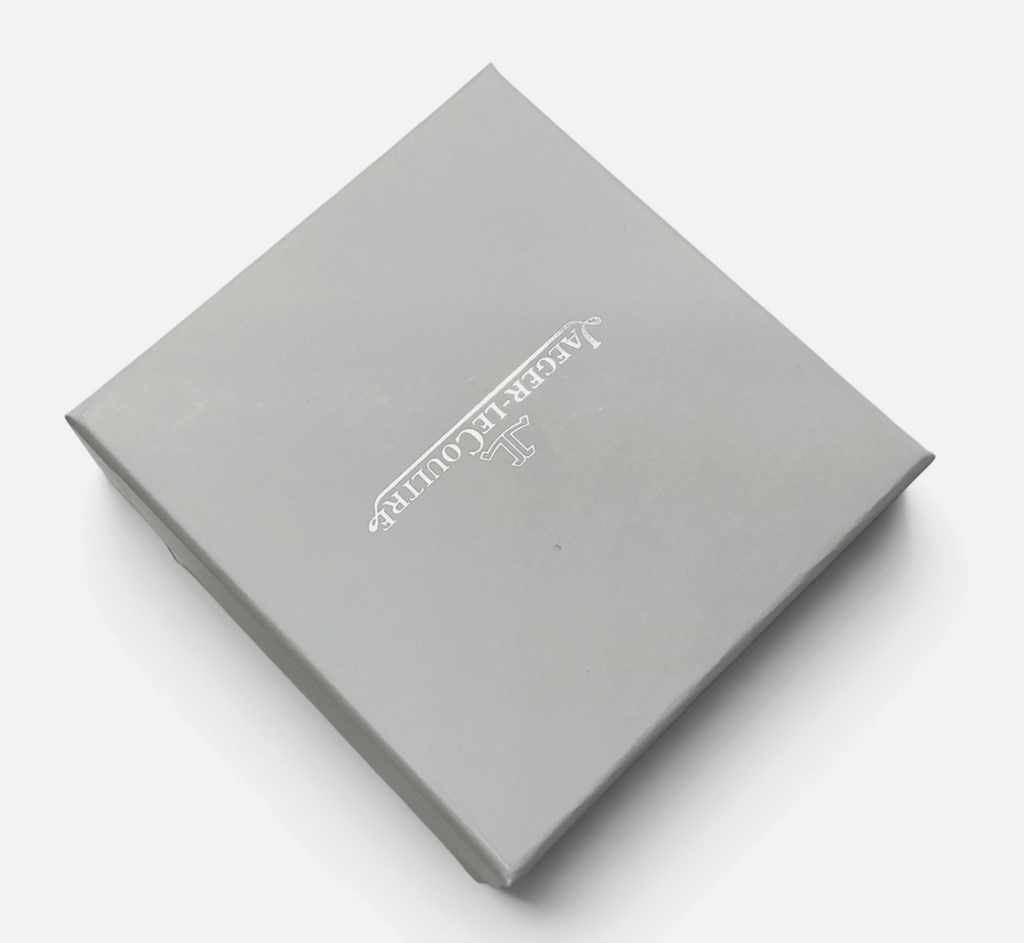 Jaeger‑LeCoultre Ladies Watch Box Set – Pristine – Suede/Fabric Pouch, Cushion, Sleeve, OEM