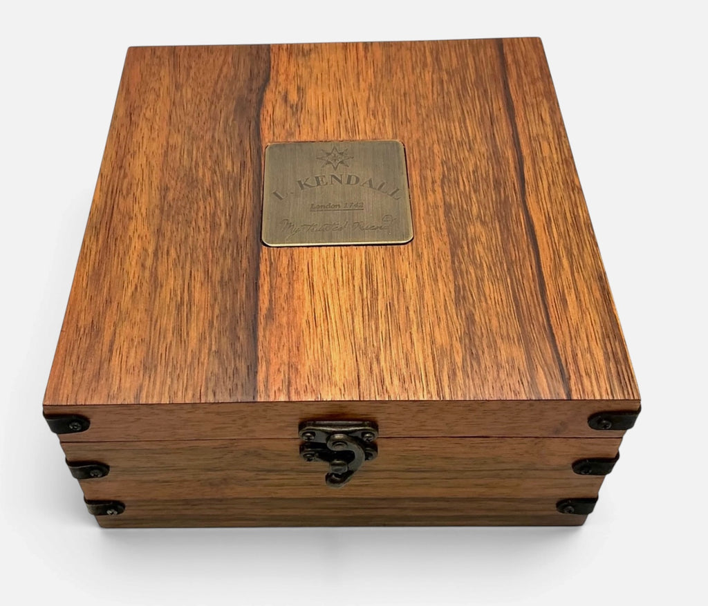 L. Kendall OEM Solid Wood Presentation Box Set – Complete with Inner Tray, Cushion & Outer Case