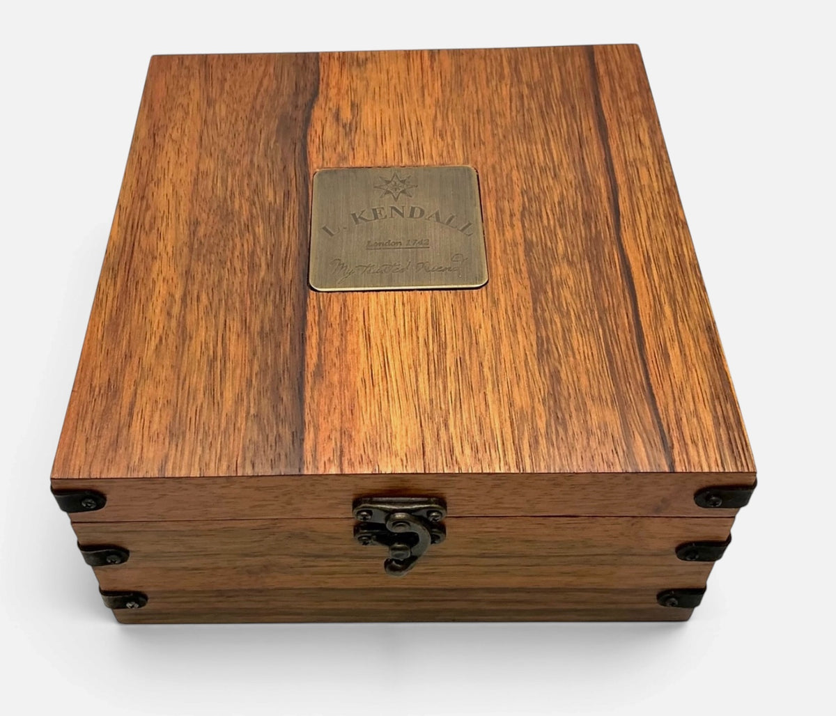 L. Kendall OEM Solid Wood Presentation Box Set – Complete with Inner Tray, Cushion & Outer Case