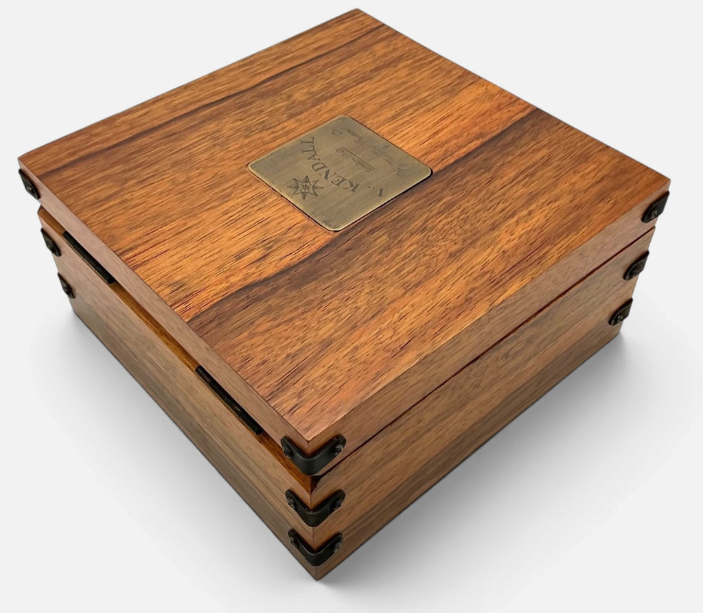 L. Kendall OEM Solid Wood Presentation Box Set – Complete with Inner Tray, Cushion & Outer Case