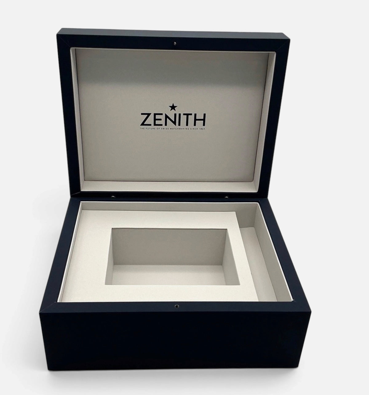 Genuine Zenith Blue Inner Watch Box • OEM Presentation Box