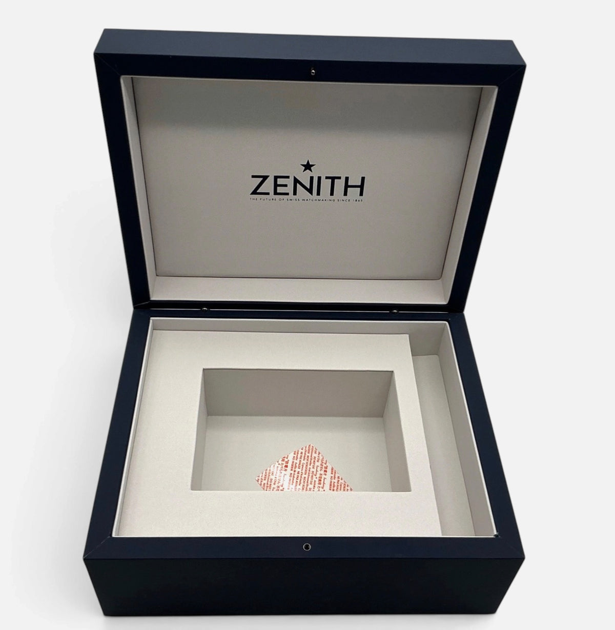 Genuine Zenith Blue Inner Watch Box • OEM Presentation Box