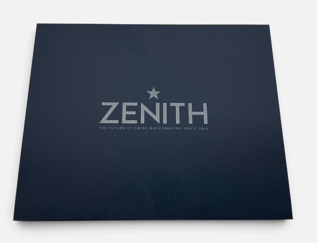 Genuine Zenith Blue Inner Watch Box • OEM Presentation Box