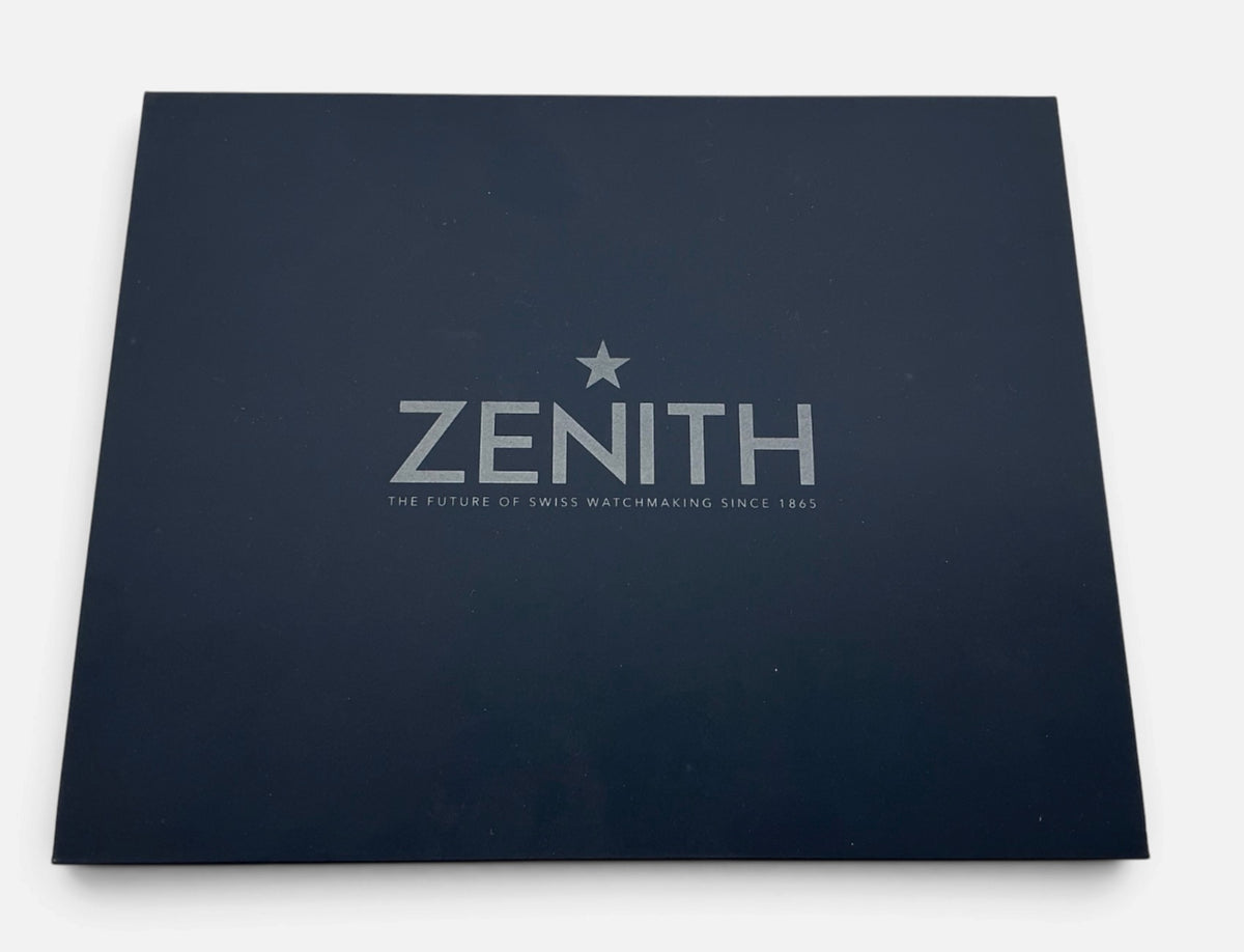 Genuine Zenith Blue Inner Watch Box • OEM Presentation Box