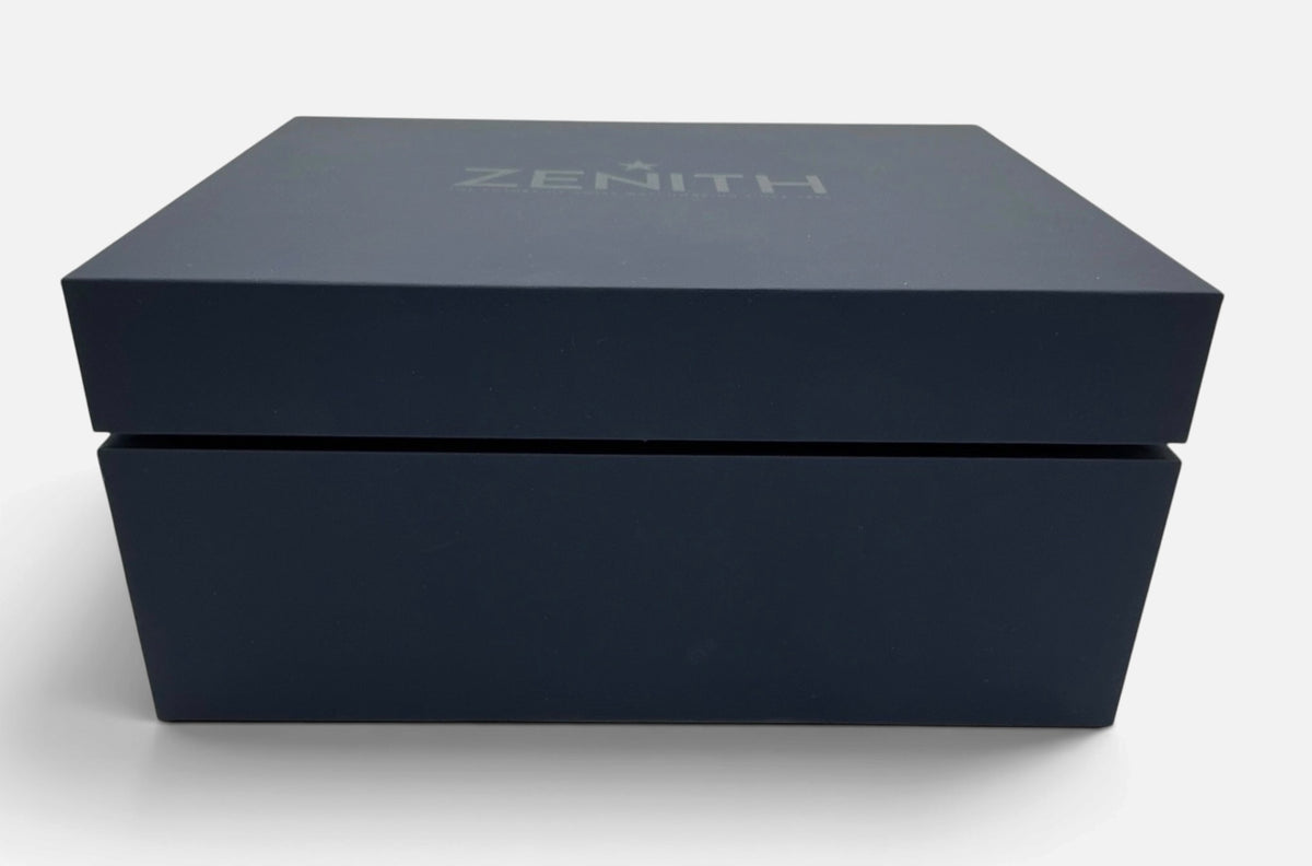 Genuine Zenith Blue Inner Watch Box • OEM Presentation Box