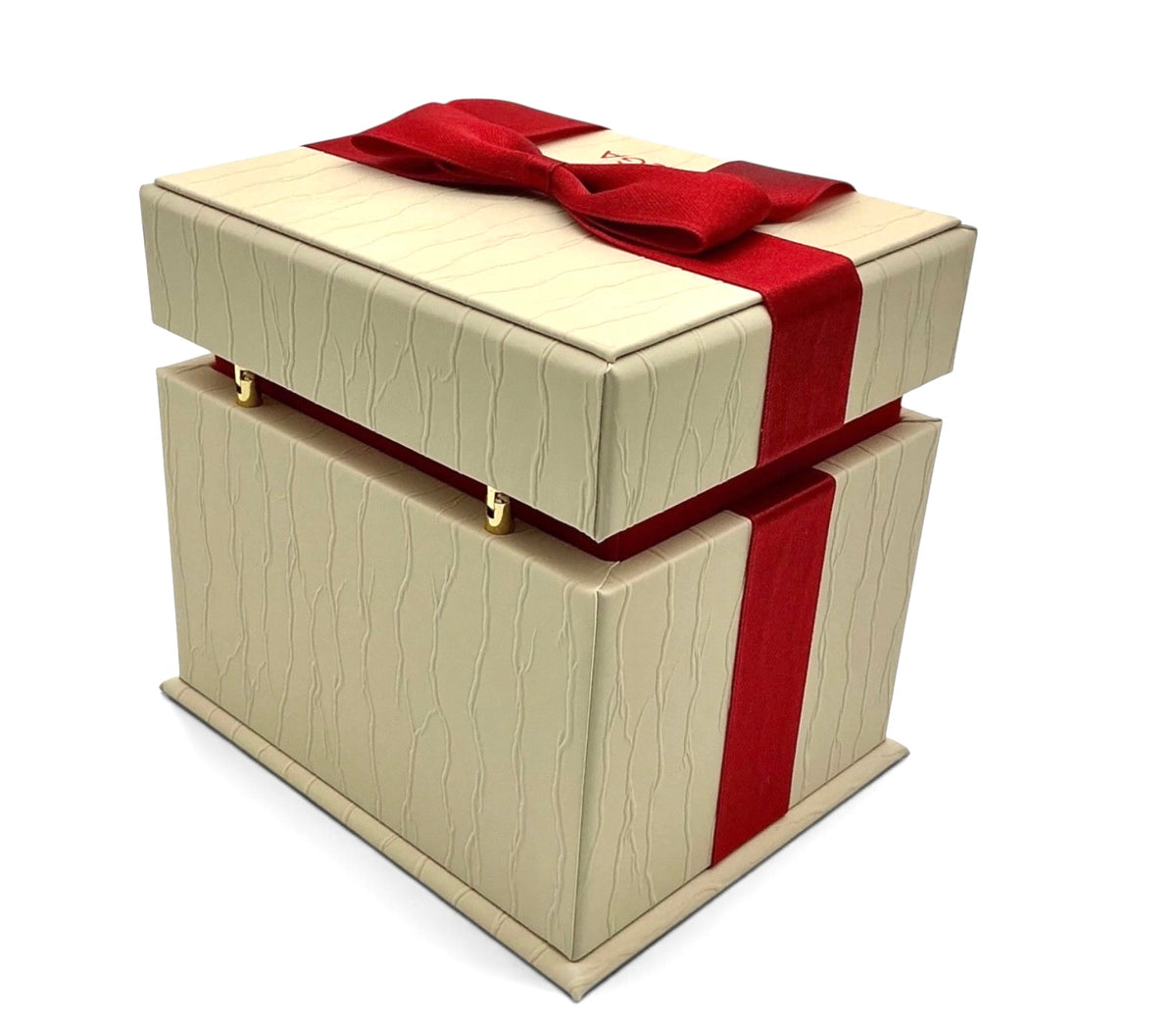 Genuine 2017 Omega De Ville Ladies Watch Box Set – Vertical Style Outer White Box