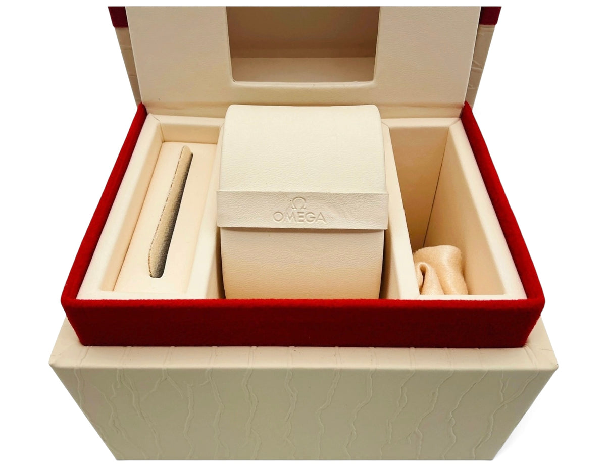 Genuine 2018 Ladies Omega Watch Box Presentation Set
