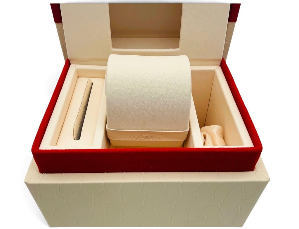Genuine 2018 Ladies Omega Watch Box Presentation Set