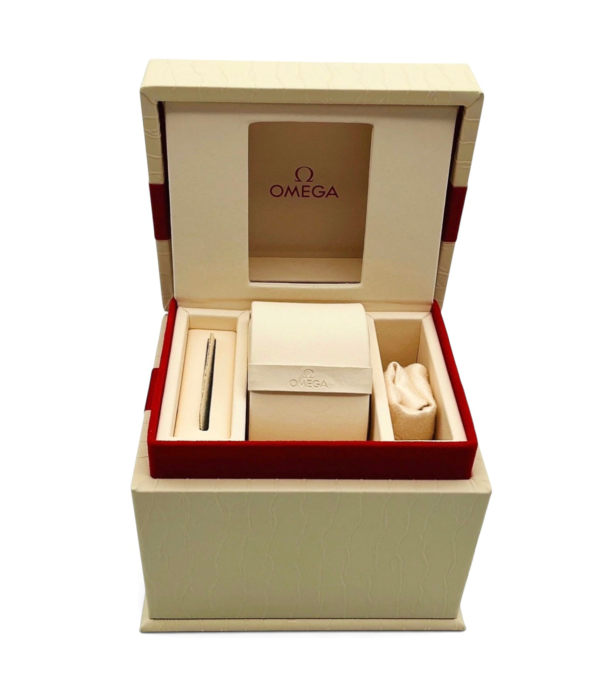 Genuine 2018 Ladies Omega Watch Box Presentation Set