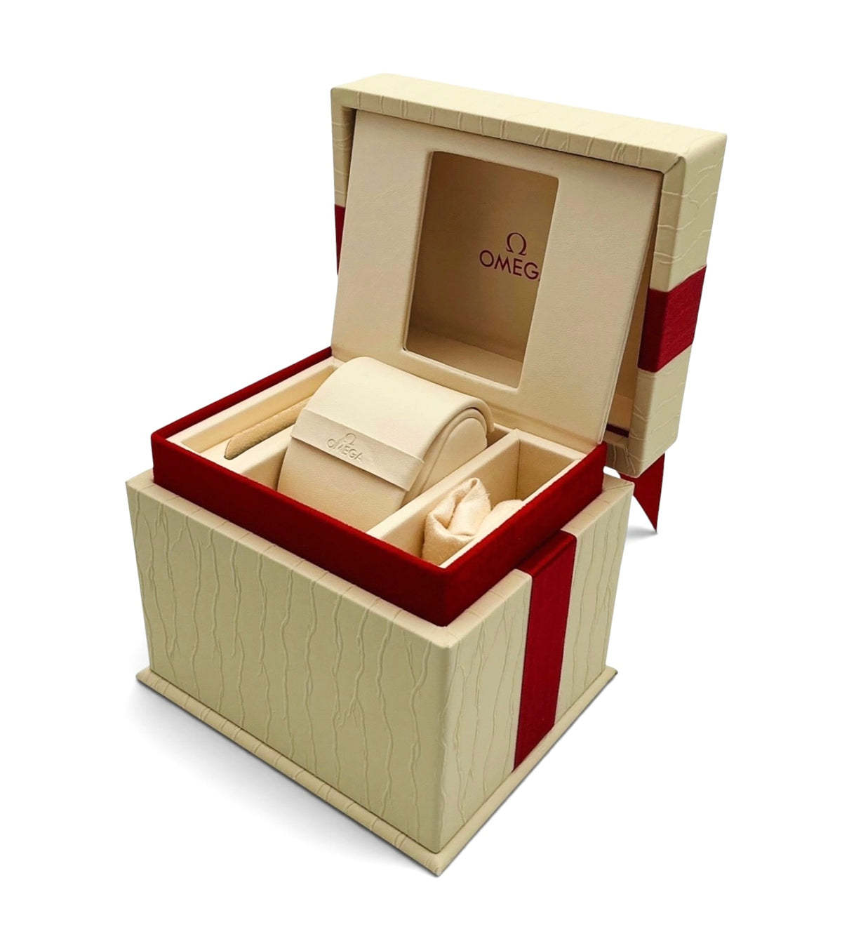 Genuine 2018 Ladies Omega Watch Box Presentation Set