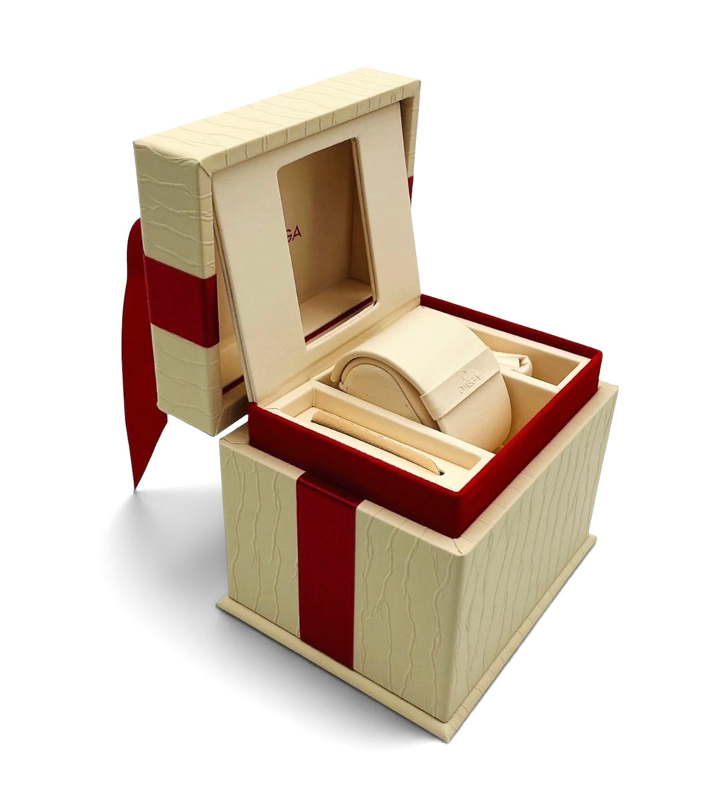 Genuine 2018 Ladies Omega Watch Box Presentation Set