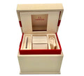 Genuine 2021 Ladies Omega Watch Presentation Box Set – Horizontal Format Outer White Box