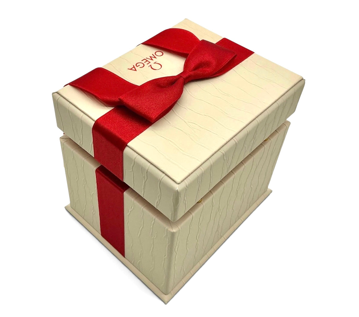 Genuine 2021 Ladies Omega Watch Presentation Box Set – Horizontal Format Outer White Box
