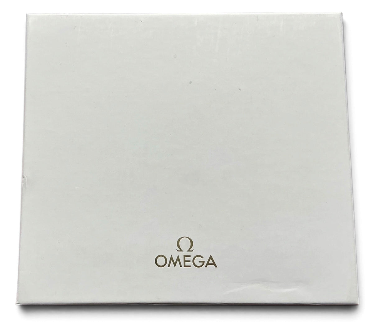 Genuine 2021 Ladies Omega Watch Presentation Box Set – Horizontal Format Outer White Box