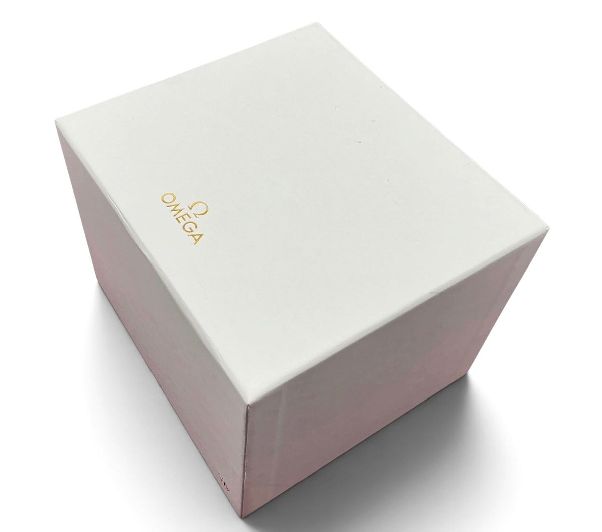 Genuine 2021 Ladies Omega Watch Presentation Box Set – Horizontal Format Outer White Box