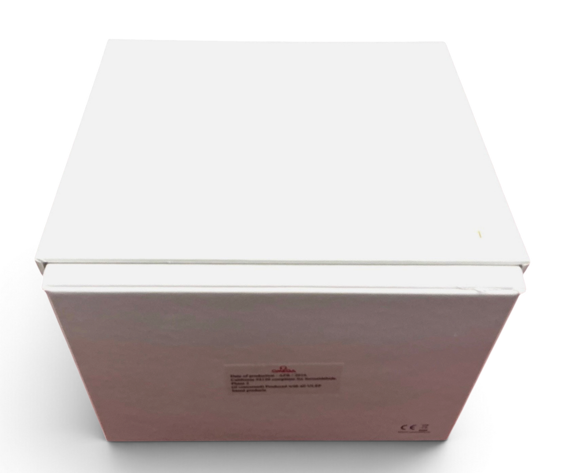 Genuine 2016 Ladies Omega Watch Box Presentation Set – Vertical Format White Outer Box