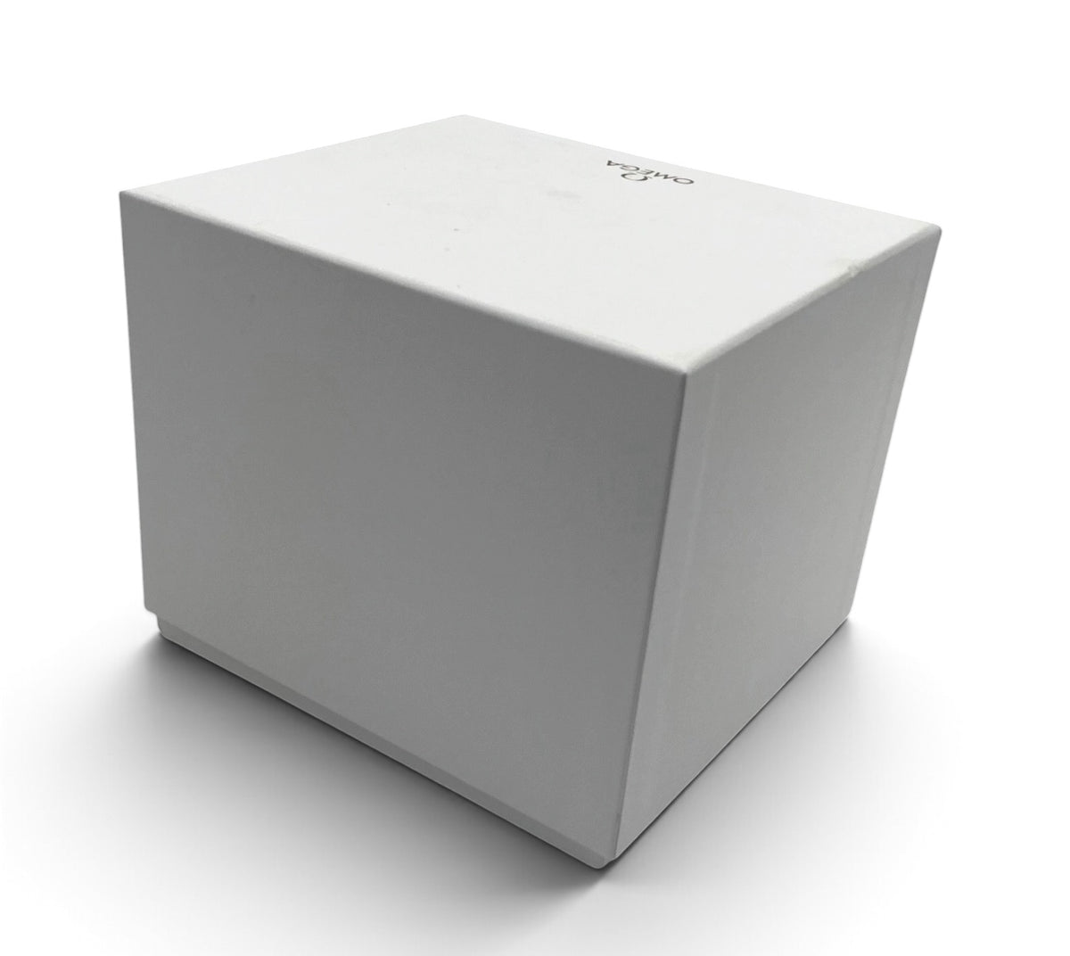 Ladies Omega OEM Outer White Watch Box – 16cm x 14.5cm x 13.5cm