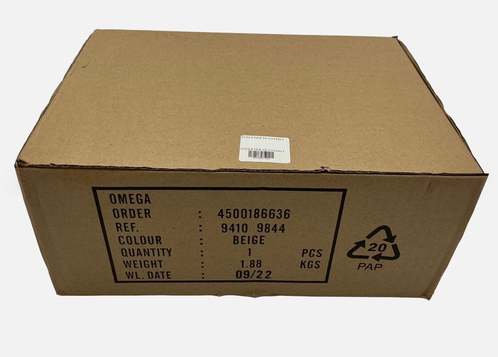 Omega OEM LARGE Brown Outer Cardboard Packaging Box – Ref 9410 9844 – Beige