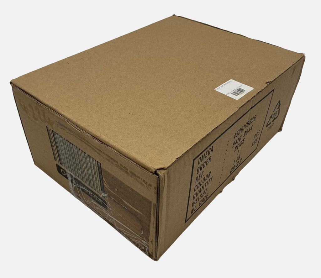 Omega OEM LARGE Brown Outer Cardboard Packaging Box – Ref 9410 9844 – Beige