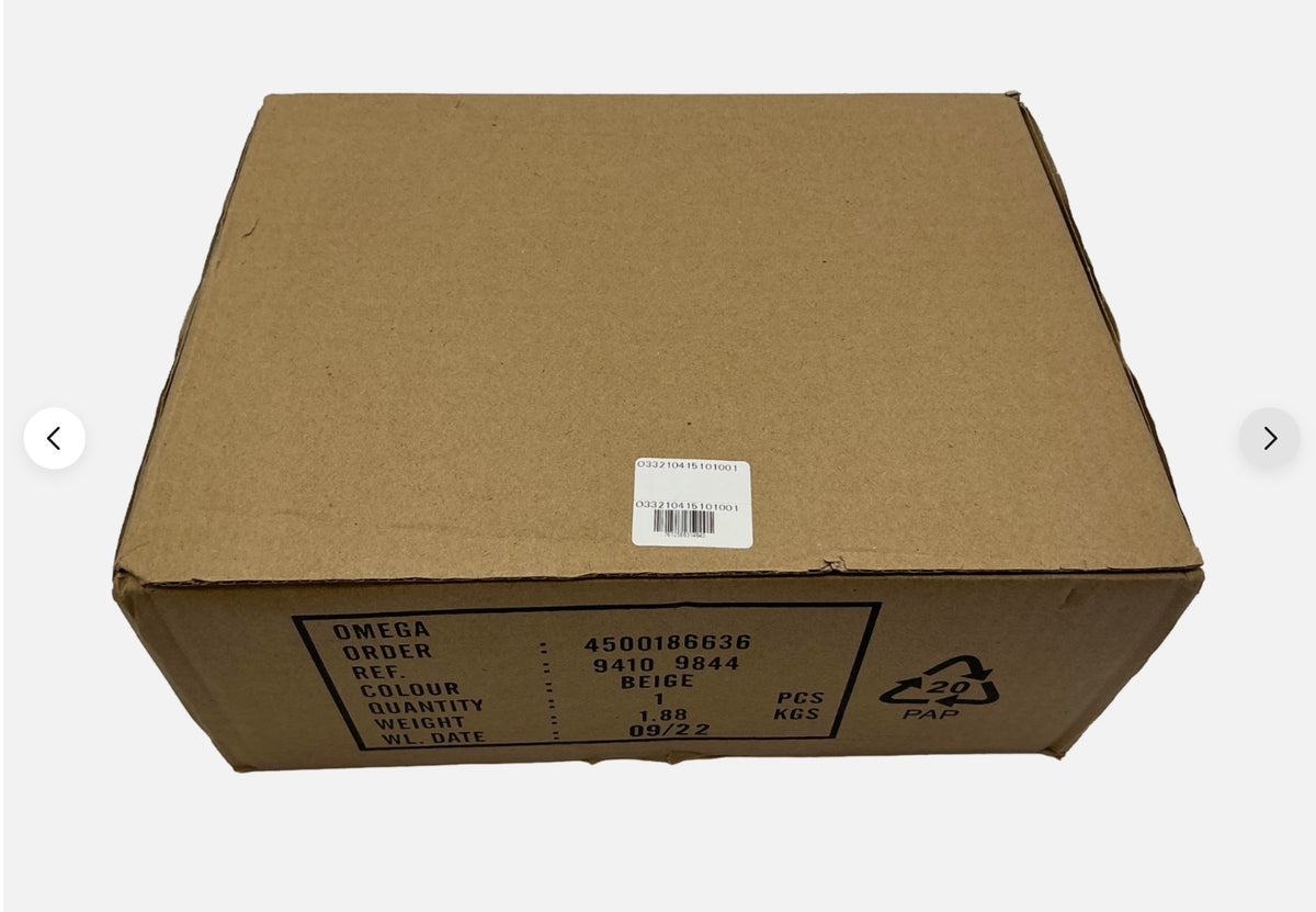 Omega OEM LARGE Brown Outer Cardboard Packaging Box – Ref 9410 9844 – Beige