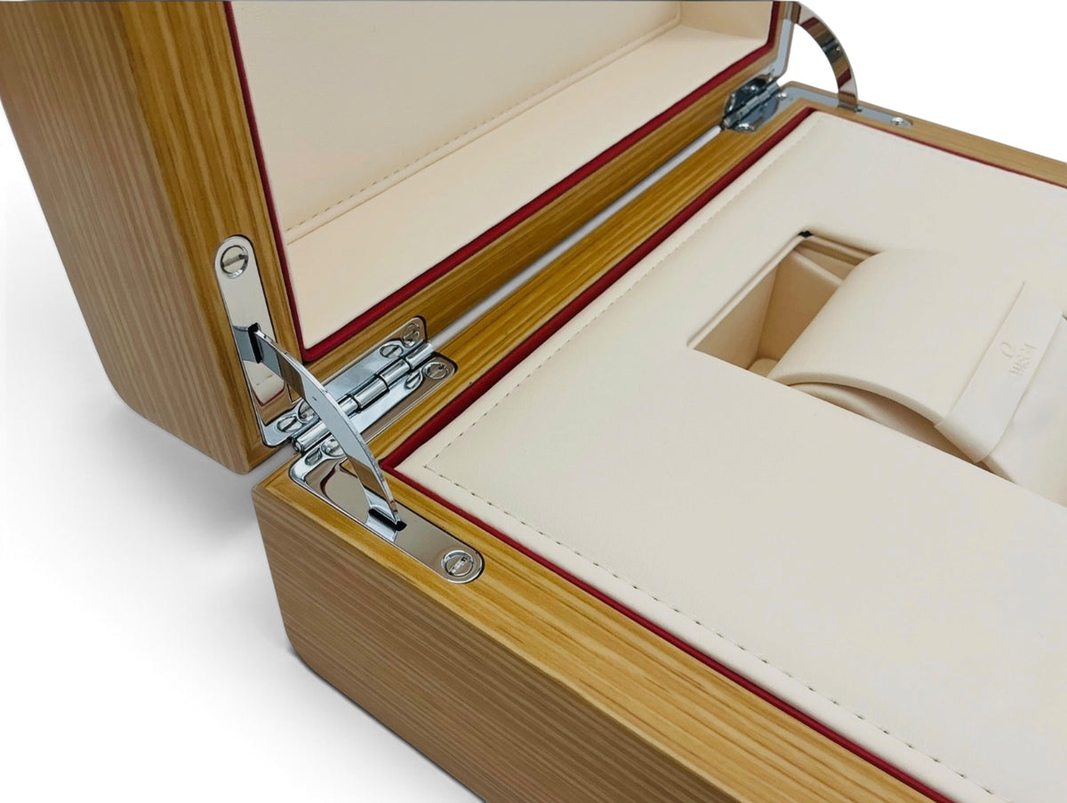 Genuine Omega OEM Presentation Box Set – Beige Matte-Finish Inner Box