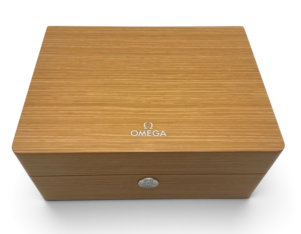 Genuine Omega OEM Presentation Box Set – Beige Matte-Finish Inner Box