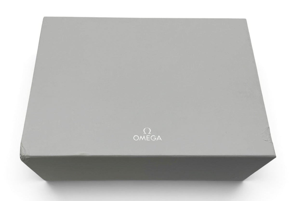 Genuine Omega OEM Presentation Box Set – Beige Matte-Finish Inner Box