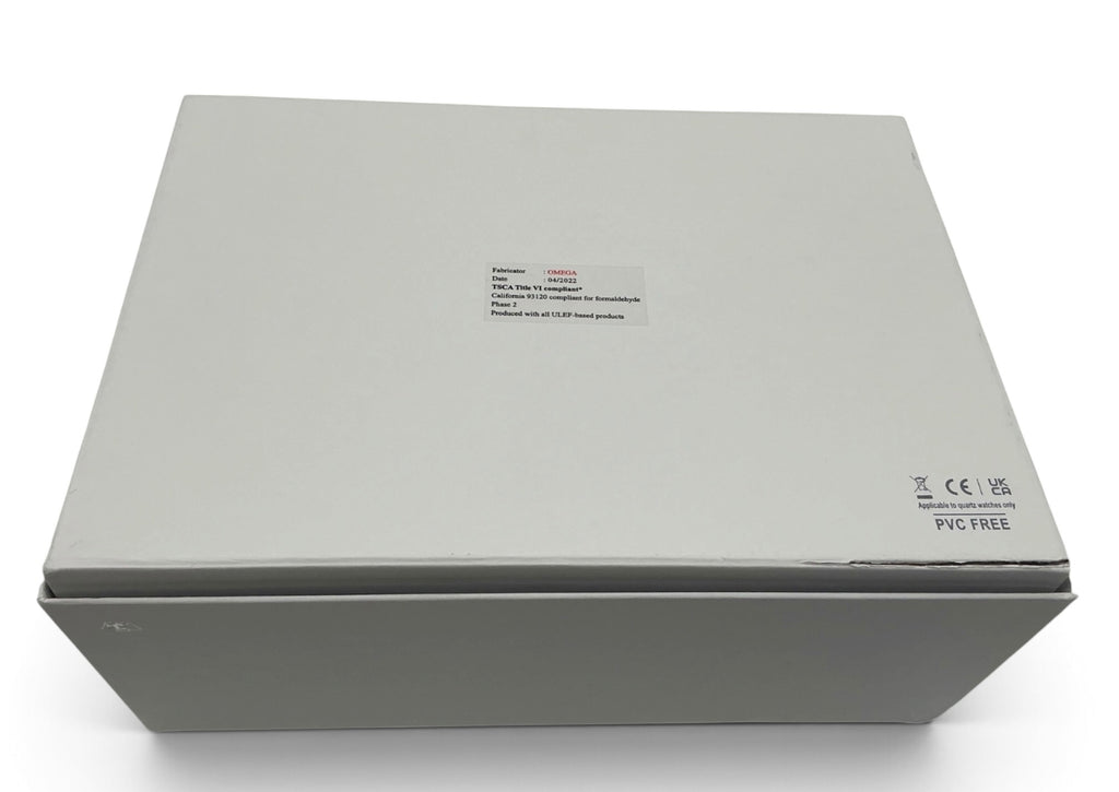 Genuine Omega OEM Presentation Box Set – Beige Matte-Finish Inner Box