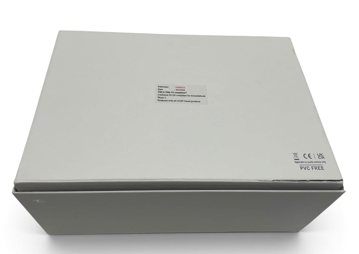 Genuine Omega OEM Presentation Box Set – Beige Matte-Finish Inner Box