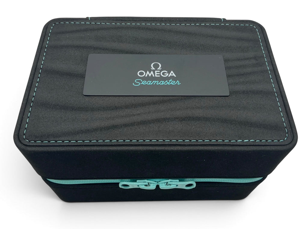 Omega Seamaster Planet Ocean Deep Black ETNZ – Emirates Team New Zealand America’s Cup Watch Box (2023)