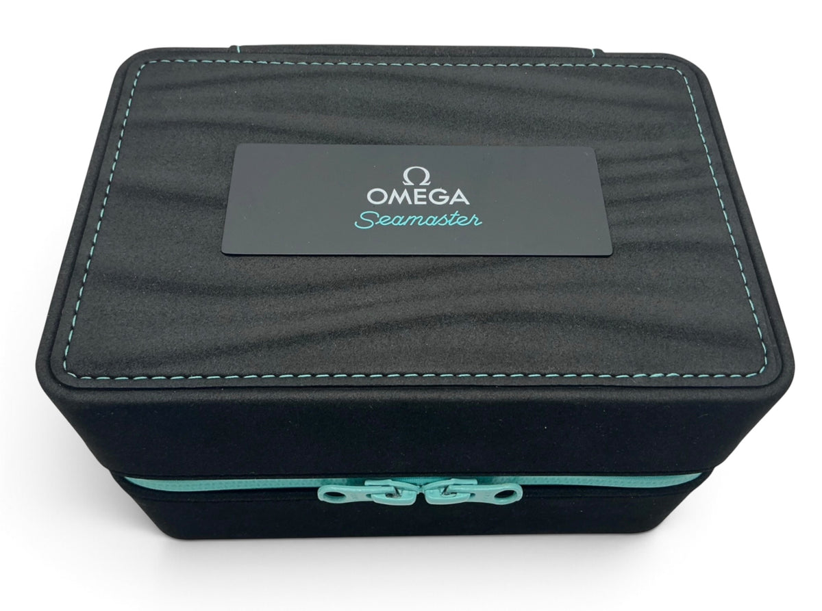 Omega Seamaster Planet Ocean Deep Black ETNZ – Emirates Team New Zealand America’s Cup Watch Box (2023)