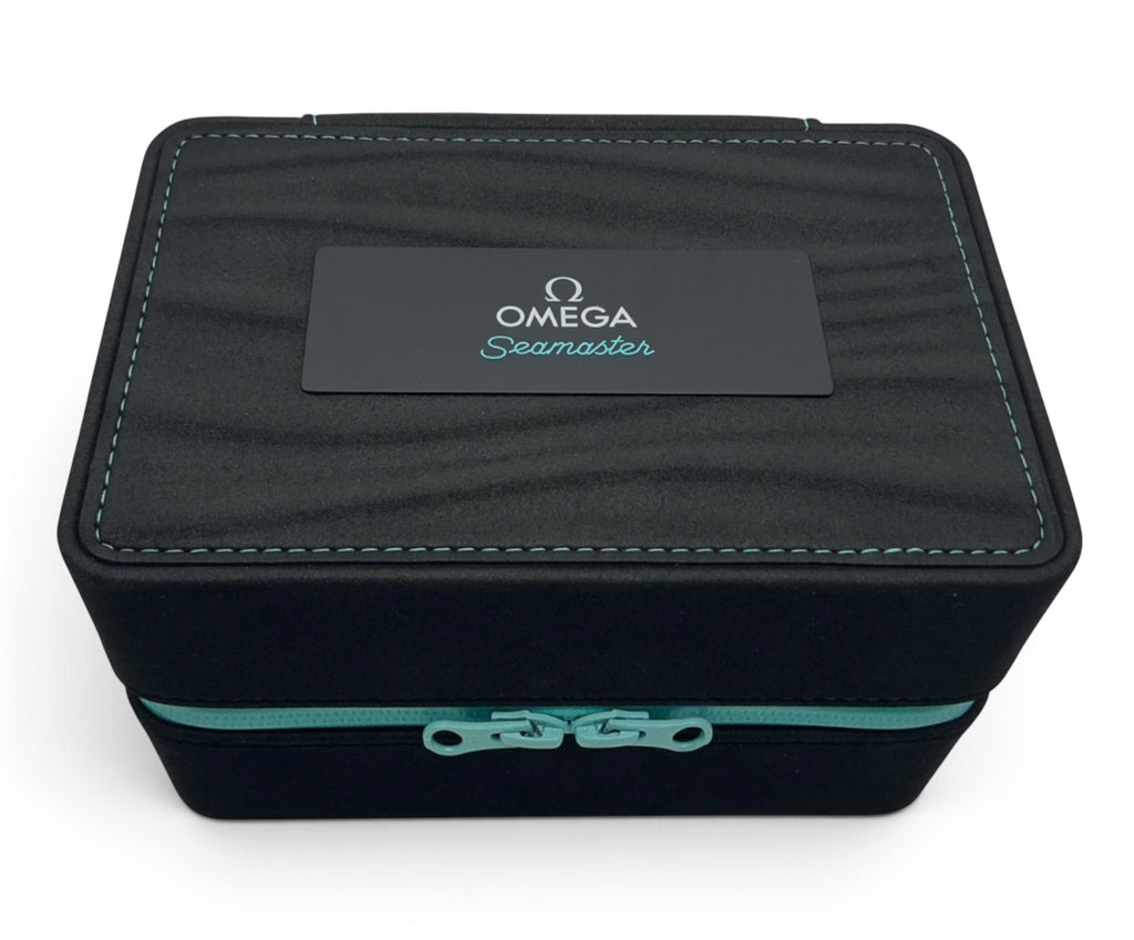 Omega Seamaster Planet Ocean Deep Black ETNZ – Emirates Team New Zealand America’s Cup Watch Box (2023)