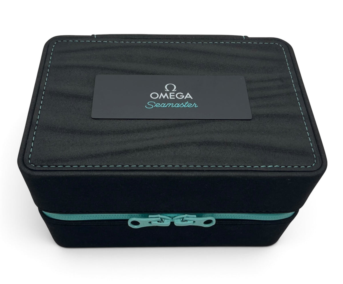 Omega Seamaster Planet Ocean Deep Black ETNZ – Emirates Team New Zealand America’s Cup Watch Box (2023)
