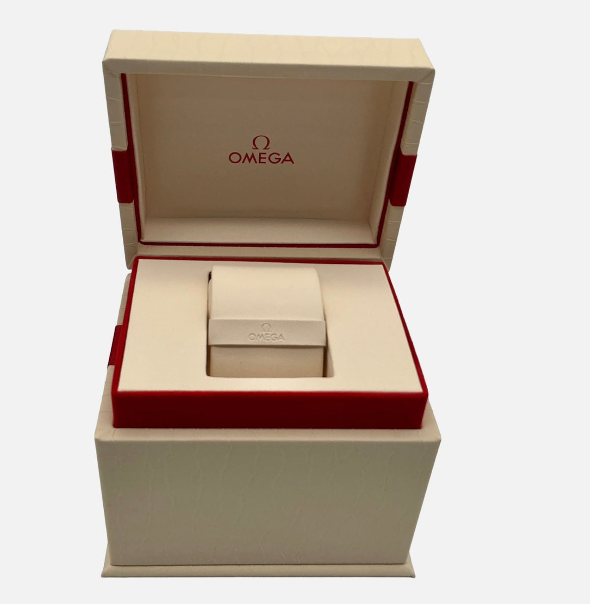 Ladies Omega Aqua Terra 28mm OEM Watch Box Presentation Set 220.10.28.60.55.001