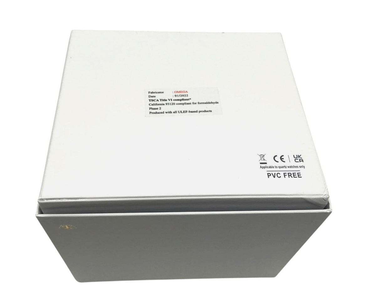 Ladies Omega Aqua Terra 28mm OEM Watch Box Presentation Set 220.10.28.60.55.001