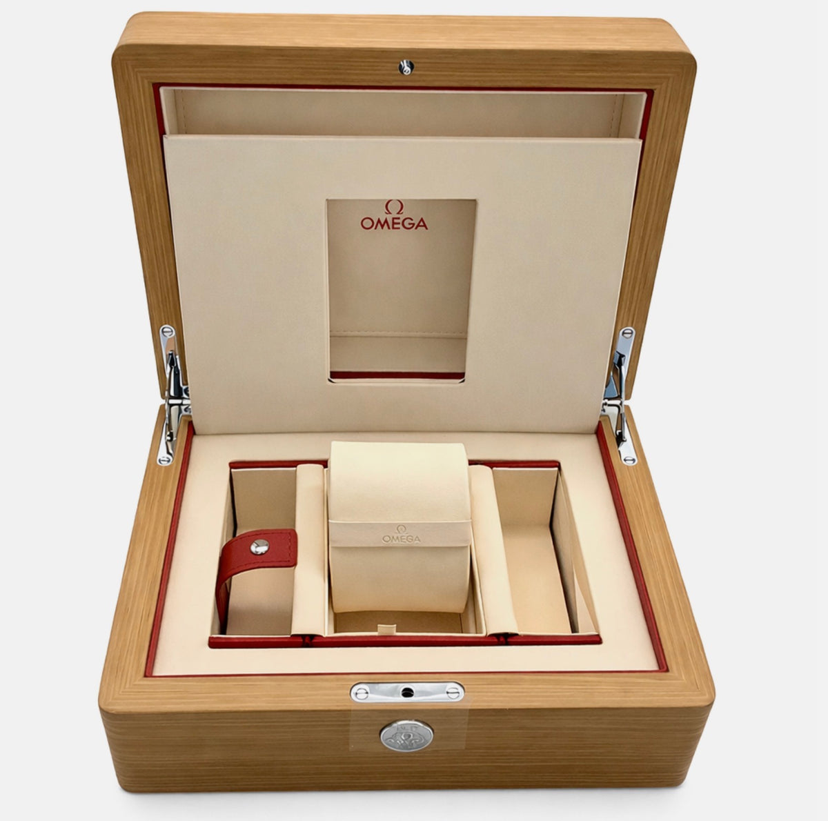 Omega Aqua Terra Watch Box Presentation Set for Ref 324.30.38.50.03.002