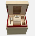 Genuine Omega Ladies De Ville Prestige Quartz 25mm OEM Watch Box Presentation Set, Full Set - Ref: O13110256055001
