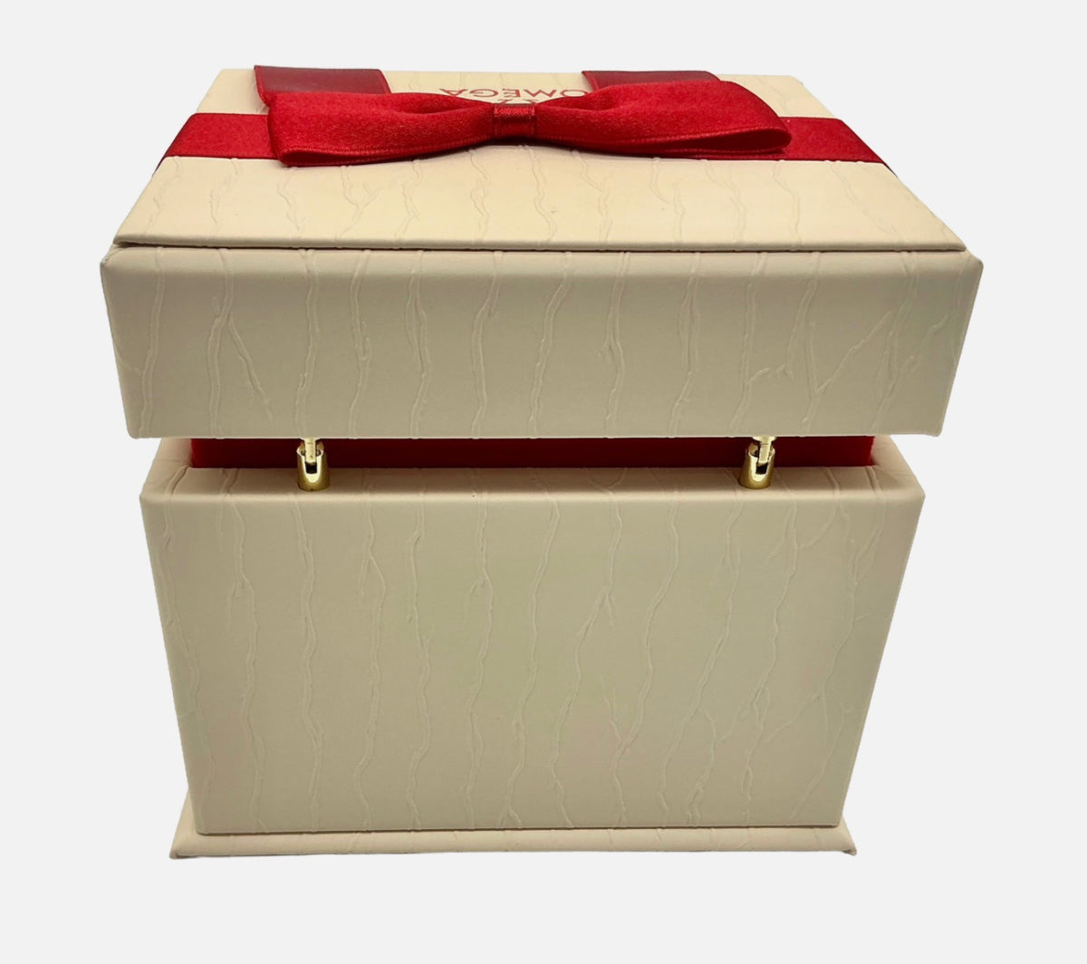Genuine Omega Ladies De Ville Prestige Quartz 25mm OEM Watch Box Presentation Set, Full Set - Ref: O13110256055001