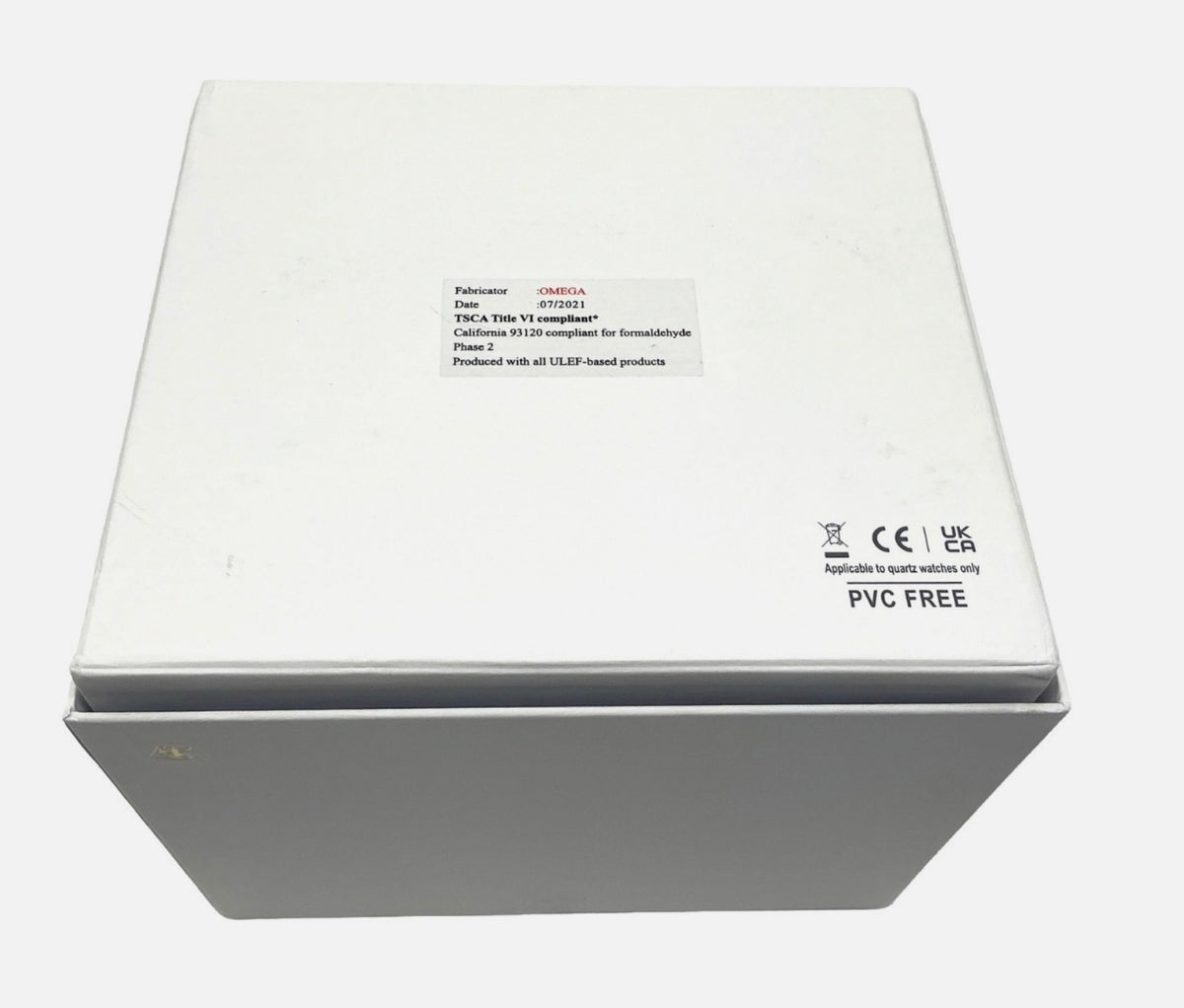 Genuine Omega Ladies De Ville Prestige Quartz 25mm OEM Watch Box Presentation Set, Full Set - Ref: O13110256055001