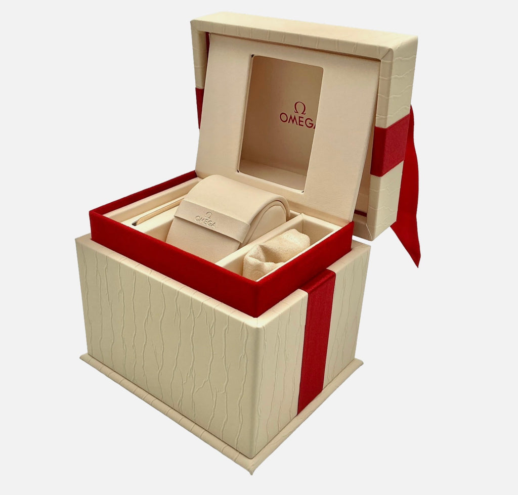 Ladies Omega Constellation 29mm 131.20.29.20.55.00 Watch Box Presentation Set