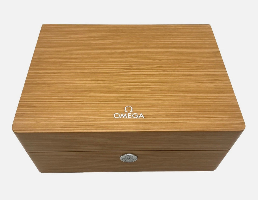 Genuine Omega OEM Seamaster 300M Chronograph 44mm Watch Box Set 210.22.44.51.01