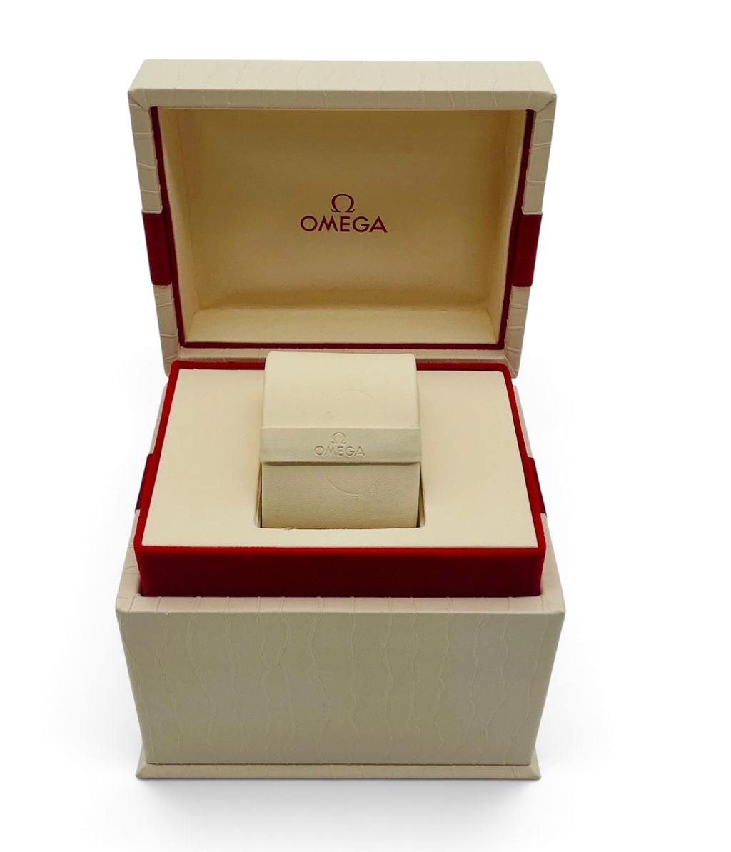 Genuine 2020 Ladies Omega OEM Watch Box Presentation Set, De Ville, Aqua Terra +